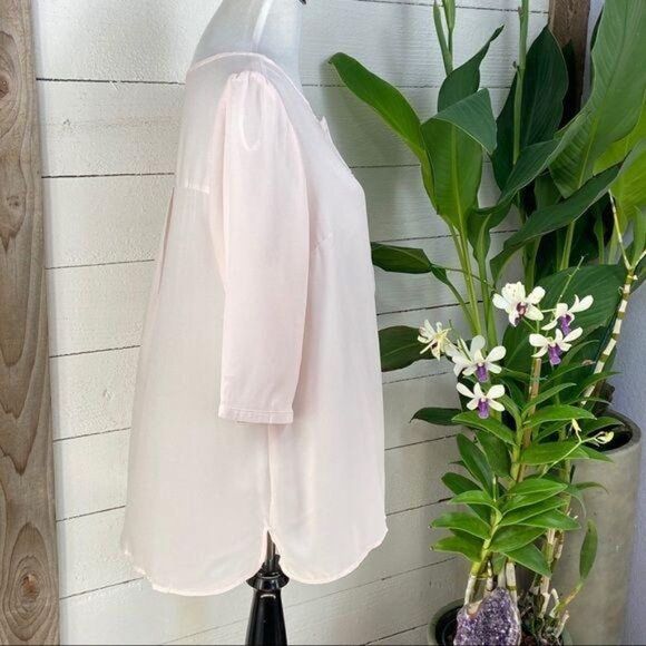 Liz Claiborne Pre Loved Shear Pink  Tunic XL - Picture 4 of 7